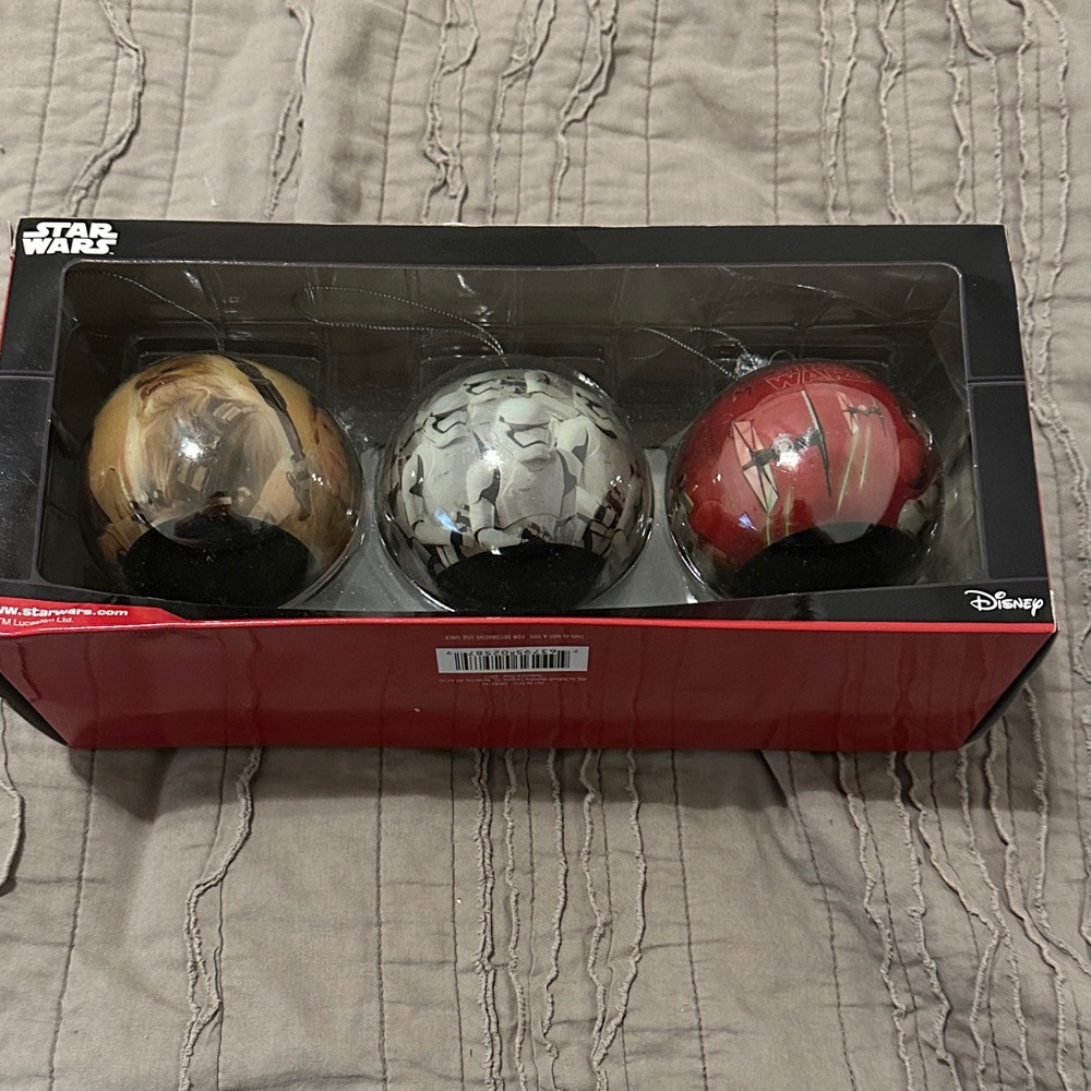 Star Wars Ornament Trio